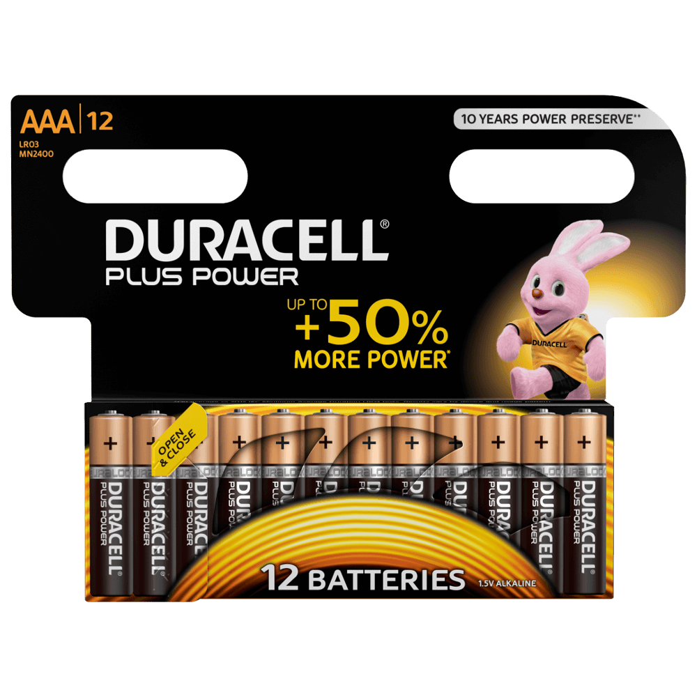Duracell AAA batteries Rechargeable and traditional