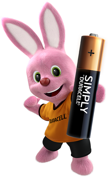 Bunny stellt Duracell Simply AAA-Batterie vor