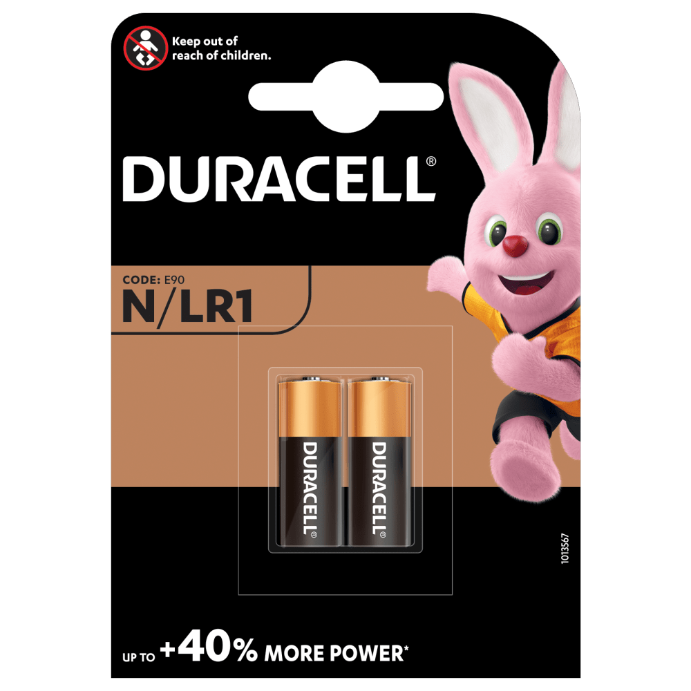 Duracell Specialty N Alkaline-Batterie 1,5V in 2-stück packung