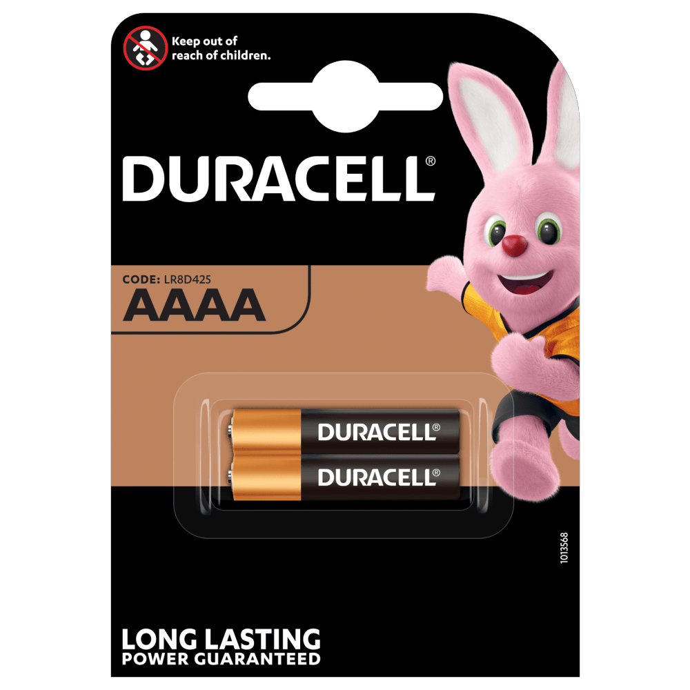 Duracell Specialty Alkaline AAAA Batterien 1,5V in. 2-stück packung