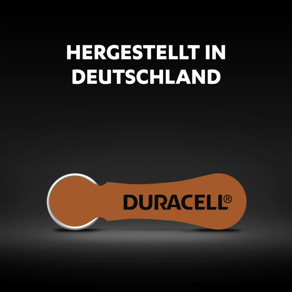 Hörgerätebatterien hergestellt in Deutschland