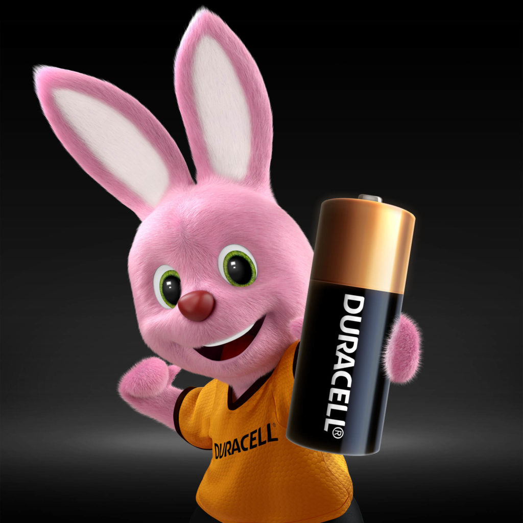 Bunny stellt Duracell Specialty N Alkaline-Batterie 1,5V vor