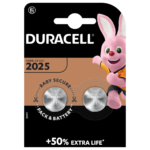 Duracell Specialty 2025 3V Lithium-Knopfzelle in 2-stück packung