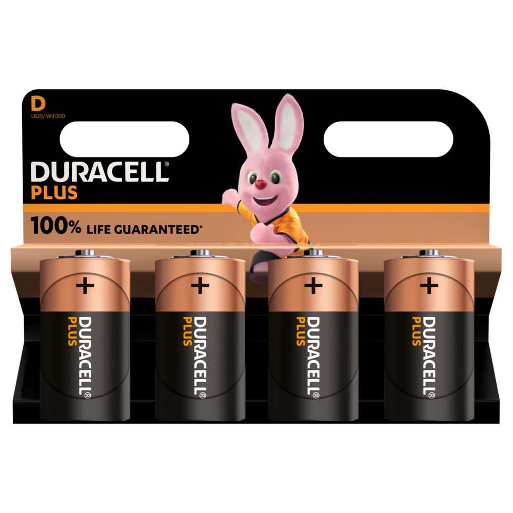 Duracell D battery - reliable, long lasting battery